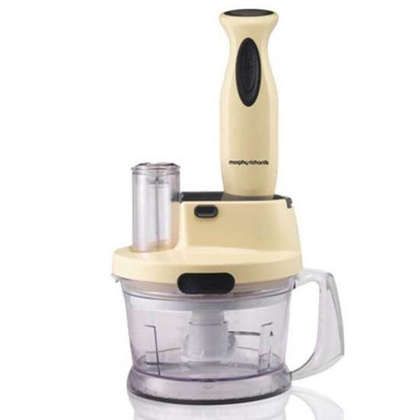 Morphy Richards Accents Hand Blender Work Centre - Cream