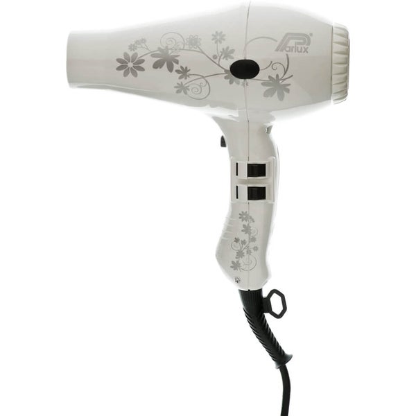 Parlux 3200 Compact -hiustenkuivain, White Flower Edition