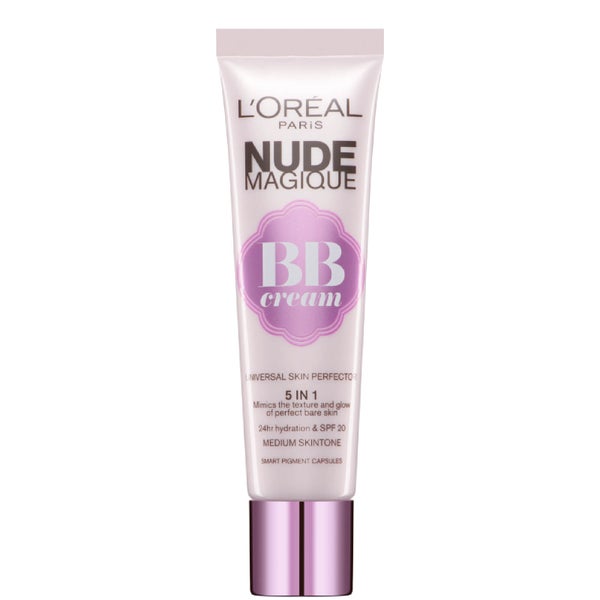 Creme BB L'Oréal Paris Nude Magique - Médio