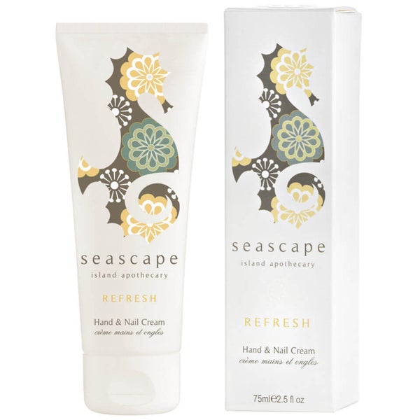 Seascape Island Apothecary リフレッシュ ハンド&ネイルクリーム (75ml)