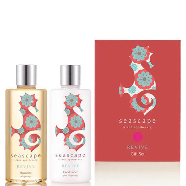 Seascape Island Apothecary Revive Duo Gift Set(시스케이프 아일랜드 아포테커리 리바이브 듀오 기프트 세트 2 x 300ml)