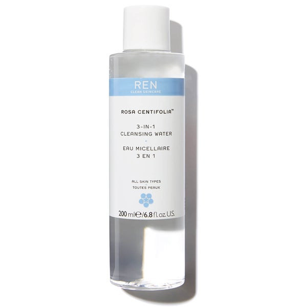 REN Rosa Centifolia™ 3-In-1 płyn oczyszczający do twarzy