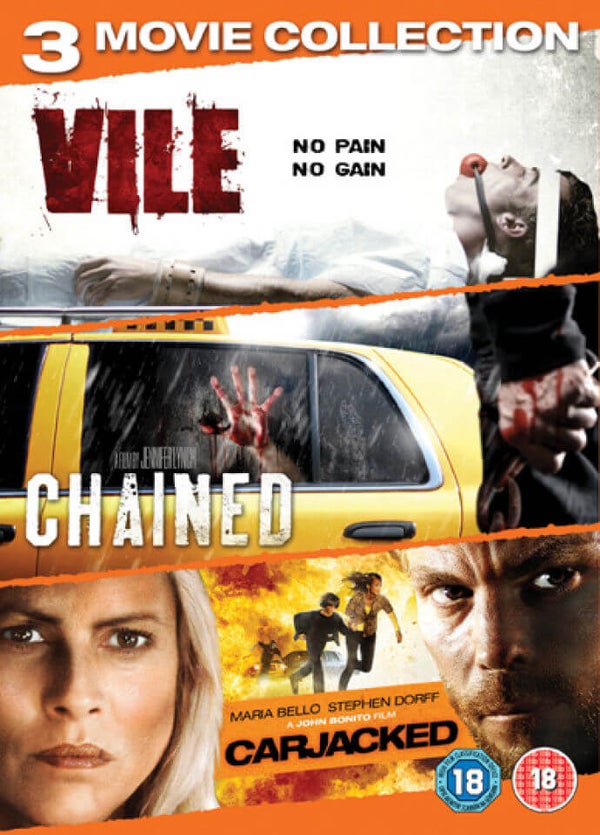 Abduction Triple: Vile / Chained / Carjacked