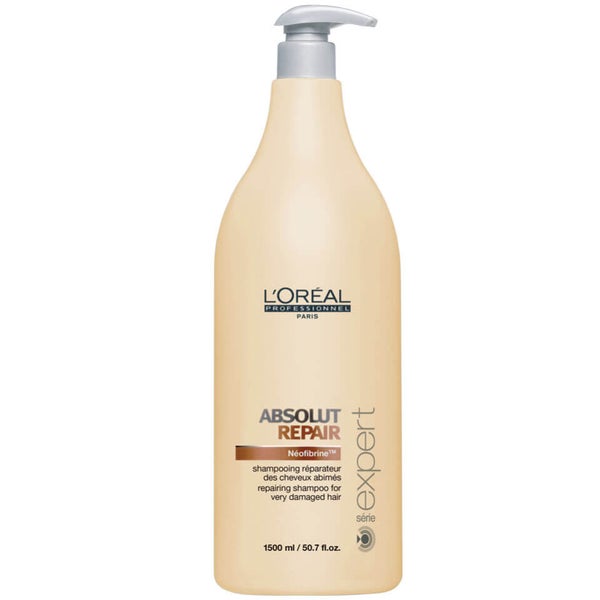 Champô da Série Especializada Absolut Repair da L'Oreal Professionnel (1500 ml) com bomba