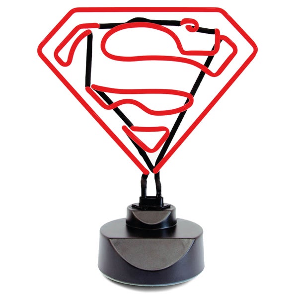 DC Comics Superman 30cm Breed Neonlicht