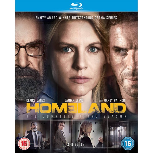 Homeland Season 3 Bluray Zavvi UK