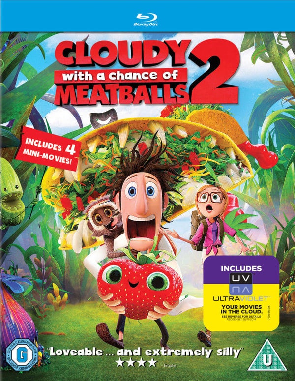 Cloudy with a Chance of Meatballs 2 (Bevat UltraViolet Copy)