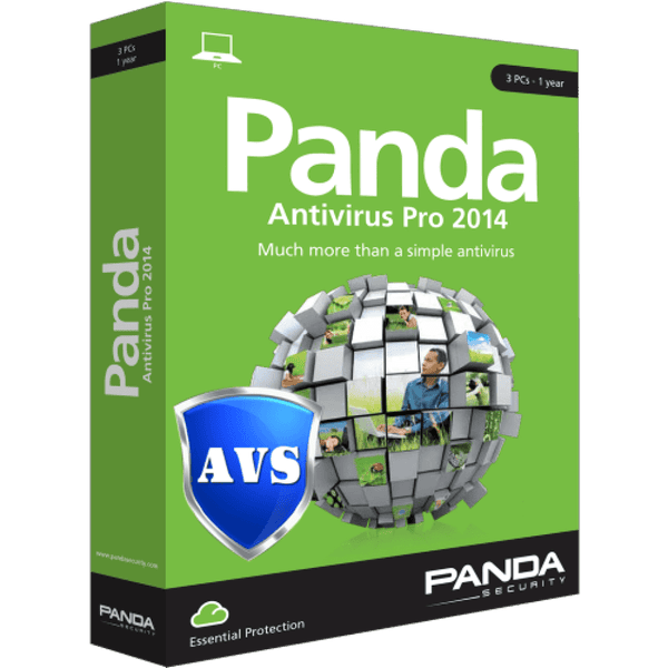Panda 2014 Antivirus Pro (3  PCs / Lizenz, 1 Jahr) - Retail Minibox