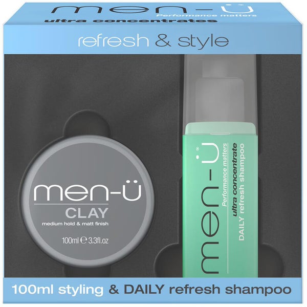 men-ü Refresh and Style Shampoo und Stylingpaste