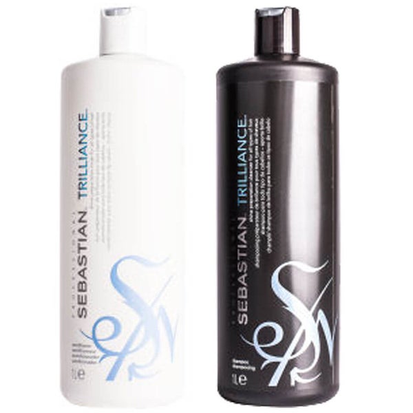 Sebastian Professional Trilliance Shampoo und Spülung (2 x 1000ml)