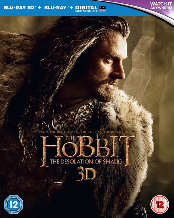 The Hobbit: The Desolation of Smaug 3D (Bevat UltraViolet Copy en 2D Versie)