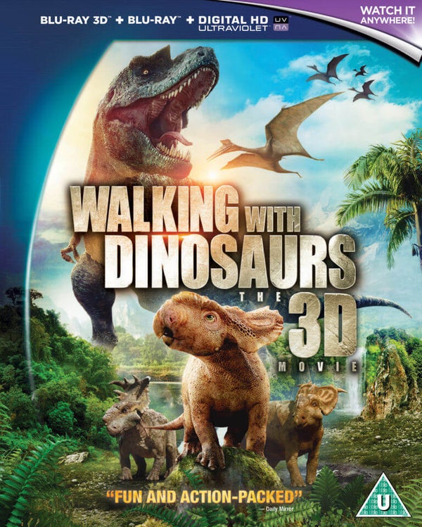Walking With Dinosaurs 3D (Bevat 2D Versie en UltraViolet Copy)