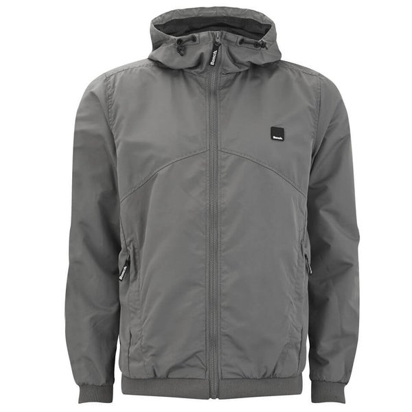 Bench Men's Iver Hooded Jacket - Smoked Pearl Grey
