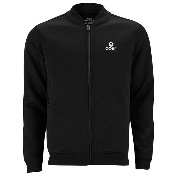 Jack & Jones Men's Abel Zip Through Jacket - Black