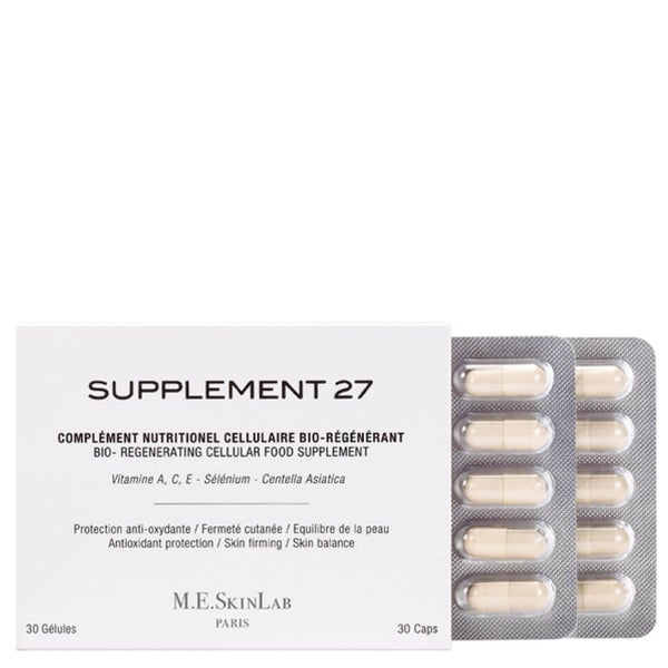 Complément nutritionel cellulaire bio-régénérant Cosmetics 27 by ME Skinlab (30 capsules)