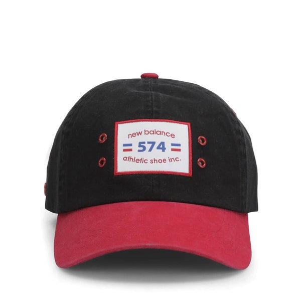 Casquette Unisexe New Balance 574-Noir/Rouge