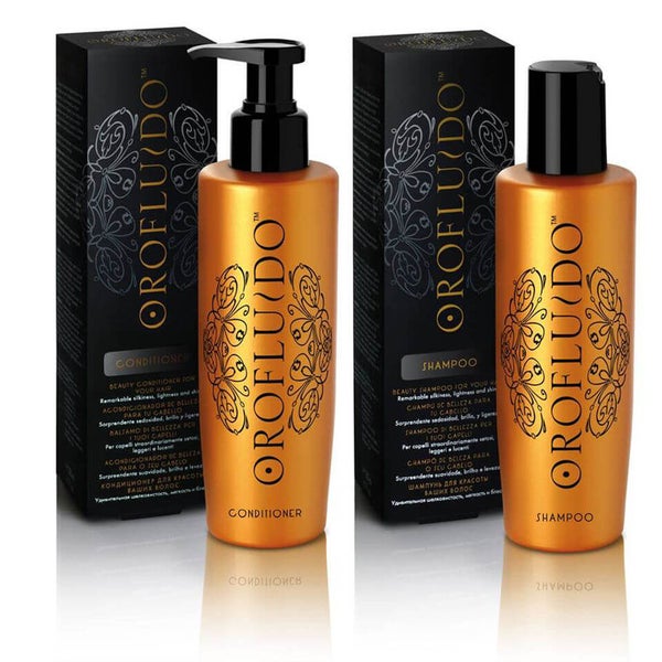 Shampooing et après-shampooing Orofluido (200 ml), d'une valeur de 28€ (lot)