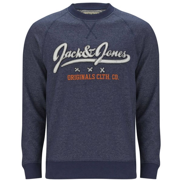 Jack & Jones Men's Fast Fashion Earnest Sweater - Navy