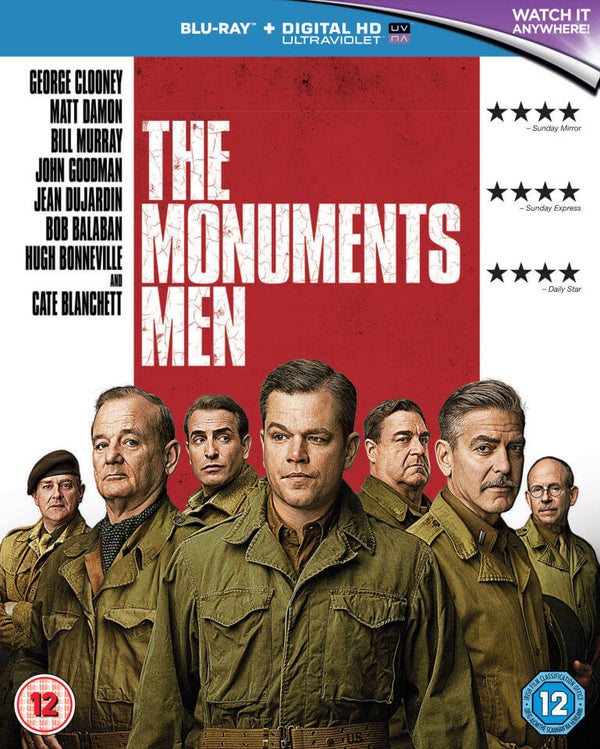 The Monuments Men (Bevat UltraViolet Copy)