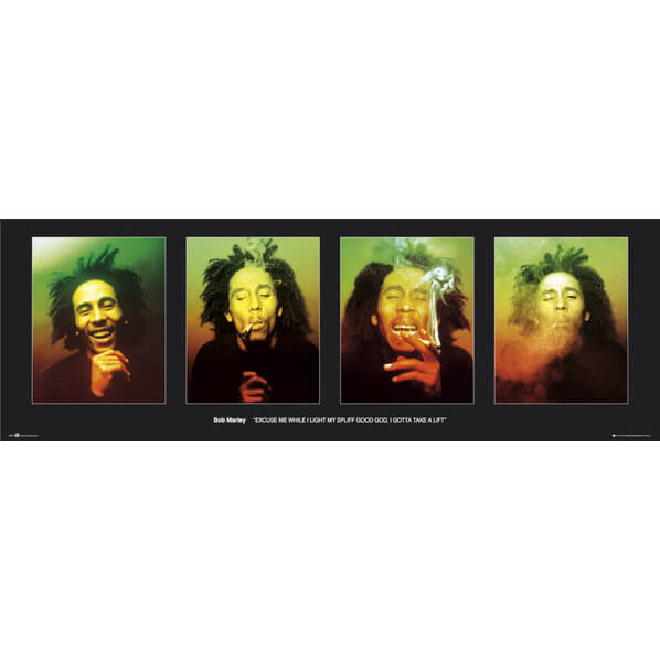 Bob Marley Excuse Me - Door Poster - 53 x 158cm