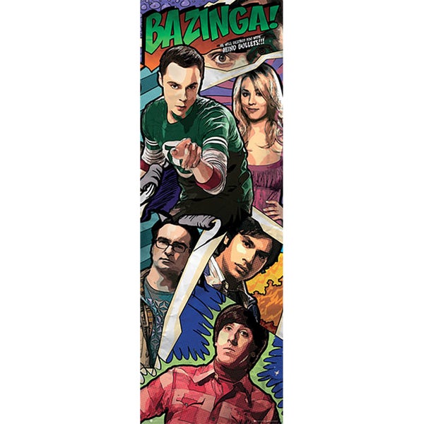The Big Bang Theory Comic - Door Poster - 53 x 158cm