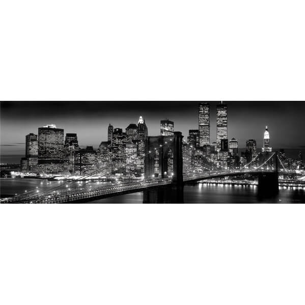 New York Manhattan Black - Berenholtz - Midi Poster - 30.5cm x 91.5cm