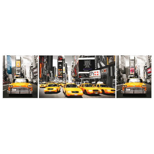 New York Taxis - Midi Poster - 30.5cm x 91.5cm