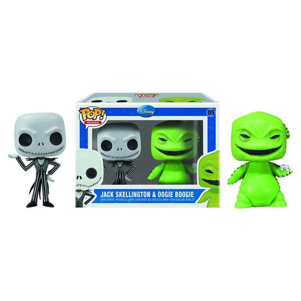Disney The Nightmare Before Christmas Jack & Oogie Boogie 2 Pack