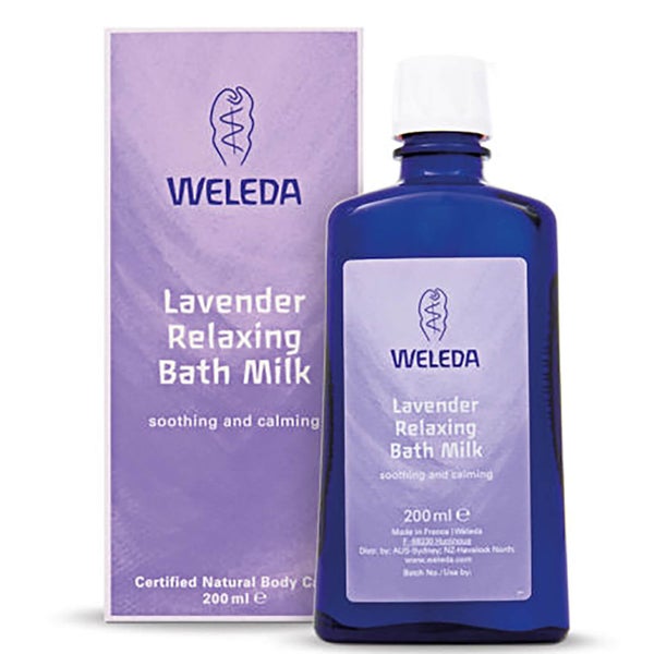Weleda Lavender Relaxing mleczko do kąpieli (200 ml)