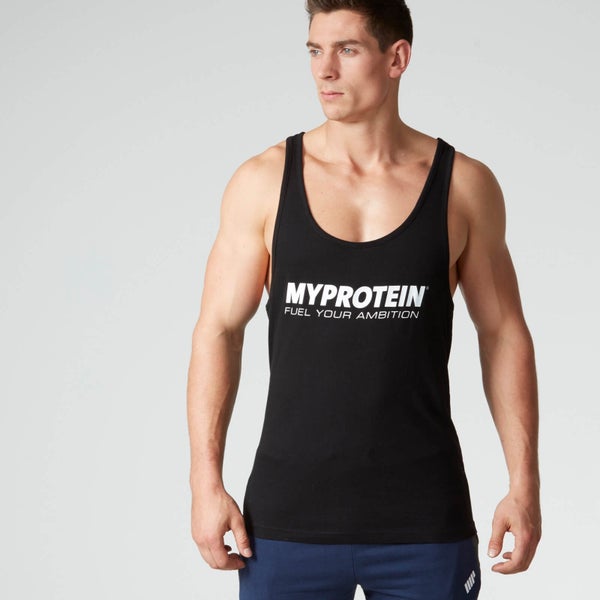 Canotta Stringer da Bodybuilding Myprotein - Nero
