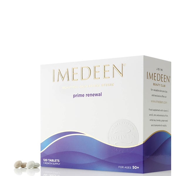 Imedeen Prime Renewal Beauty & Skin Supplement, contains Vitamin C and Zinc, 120 Tablets, Age 50+