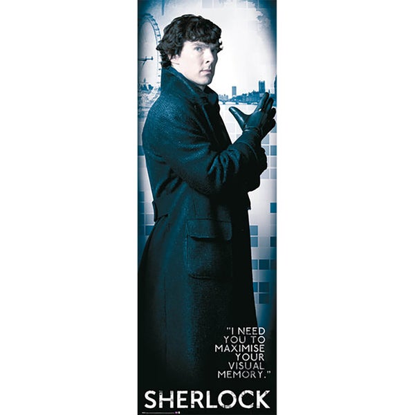 Sherlock Solo - Door Poster - 53 x 158cm