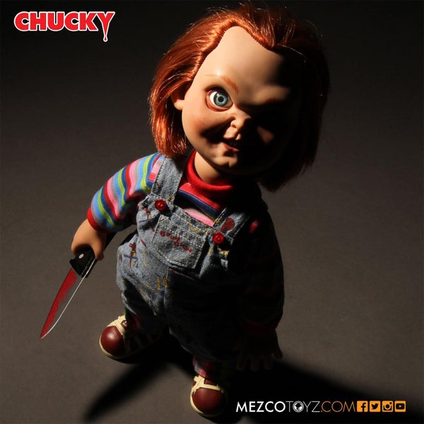 Mezco Child's Play: Talking Sneering Chucky 15 Inch Doll