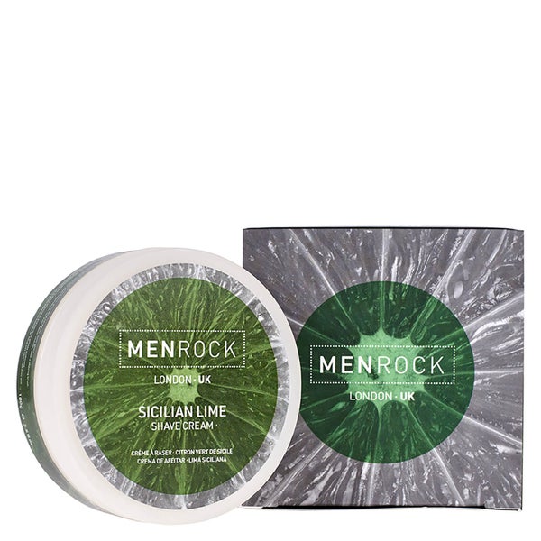 Crème de Rasage au Citron de Sicile de Men Rock (100ml)