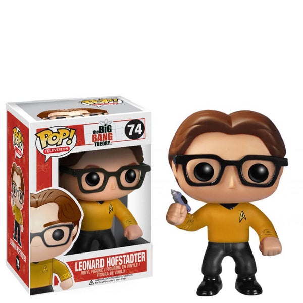 The Big Bang Theory Leonard Star Trek Pop! Vinyl Figure 