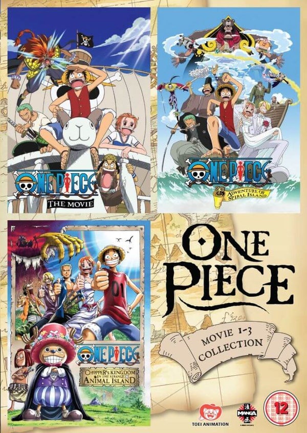 One Piece Movie - Collection 1 (Contains Films 1-3)