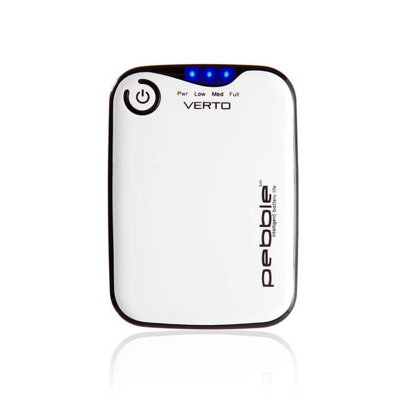 Veho Pebble Verto Portable Battery Back Up Power, 3700mah - White