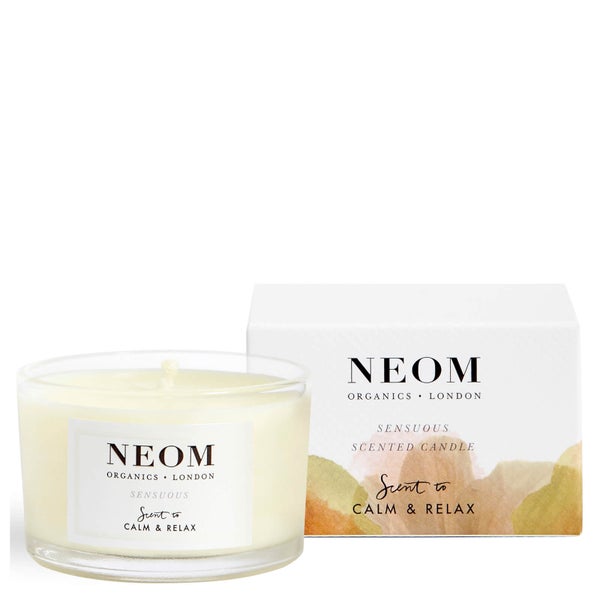 Vela Aromática Sensuous da NEOM (viagem)