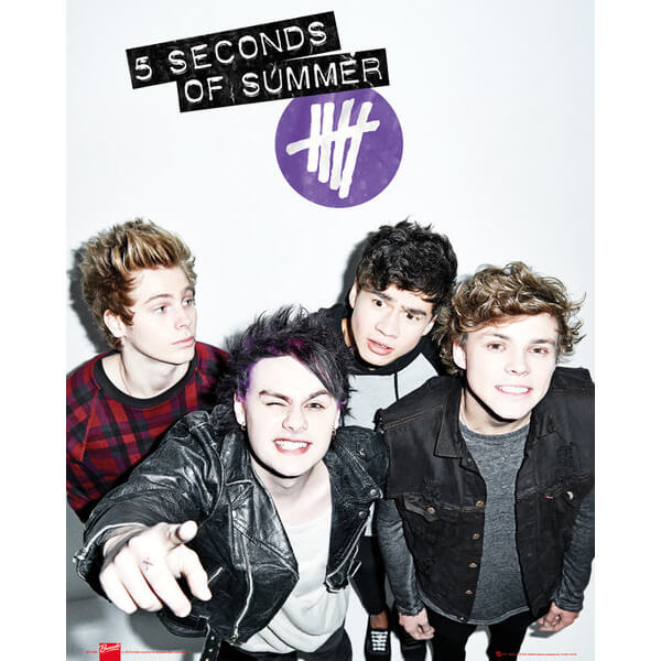 5 Seconds of Summer Single Cover - Mini Poster - 40 x 50cm