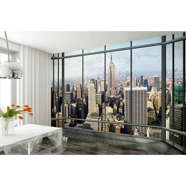 New York Skyline Wall Mural