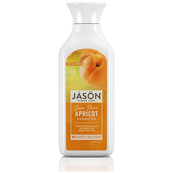Шампунь для волос «Абрикос» JASON Super Shine Apricot Shampoo 473мл