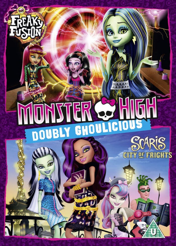 Monster High Doubly Ghoulicious Boxset (Includes Scaris: City of Frights & Freaky Fusion)