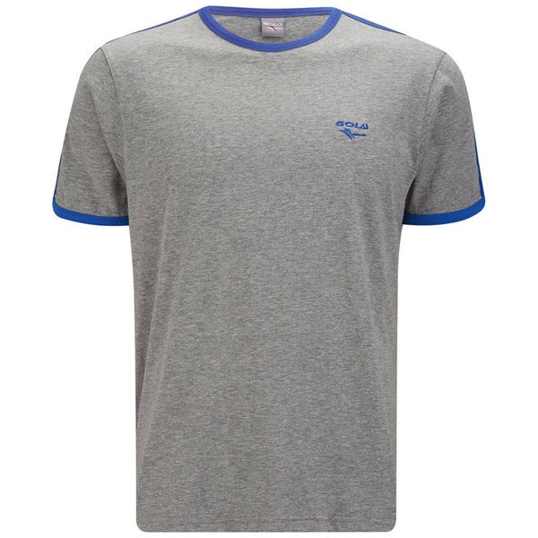 Gola Herren  Melrose T-Shirt - grau/kobaltblau
