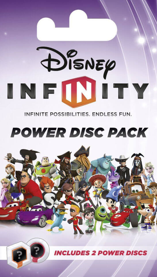 Disney Infinity 2.0 Power Discs Pack - Disney