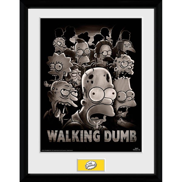 The Simpsons The Walking Dumb - 30x40 Collector Prints