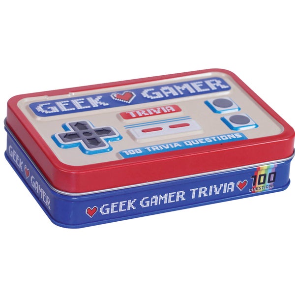 Jeu Questionnaire Geek Gamer - Dans Boîte Métallique