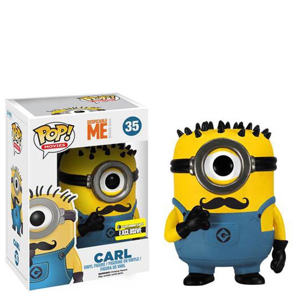 Despicable Me 2 Mustache Carl Pop! Vinyl Figure
