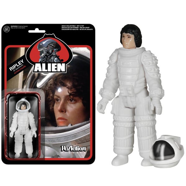 ReAction Alien Space Suit Ripley 3 3/4 Inch Action Figure