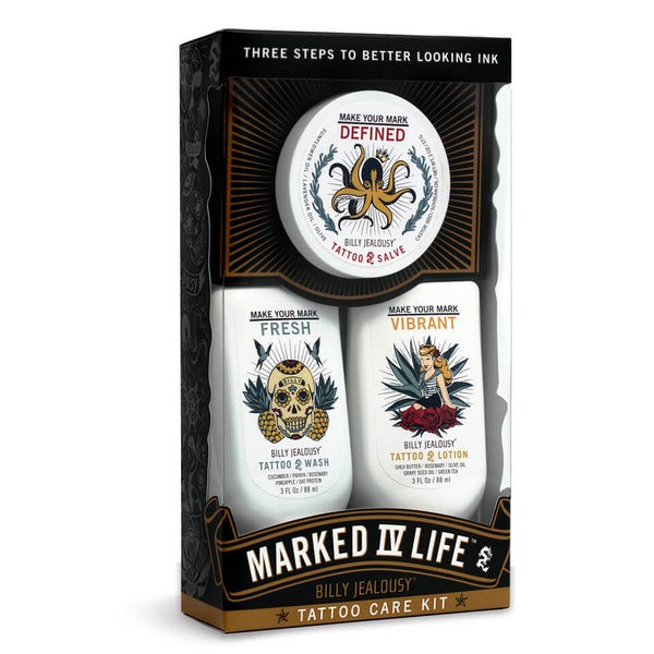 Billy Jealousy Marked IV Life Tattoo Kit