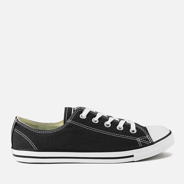 Converse Women's Chuck Taylor All Star Dainty OX Trainers - Black